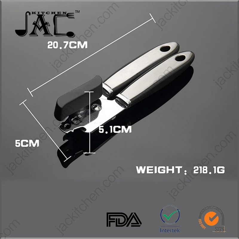 Professional Ergonomic Smooth Edge Multi Functional Can Opener