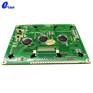 12864 green 128x64 graphic STN lcd module
