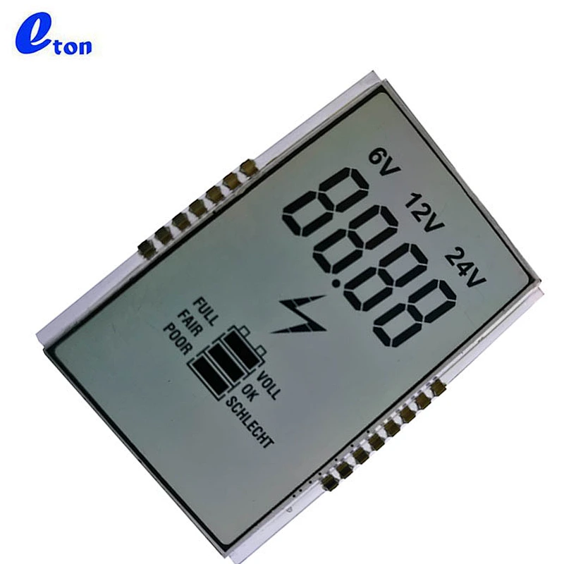 Automobile charger panel monitor digital lcd display board