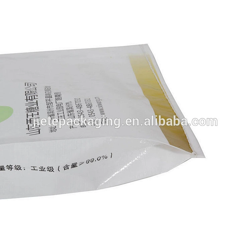 White custom order pp woven sugar bag 25kg 10kg