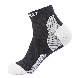 Fashion Custom Design Cotton Half Short Over Ankle Free Terry Jacquard Sports Socks for Running Cycling