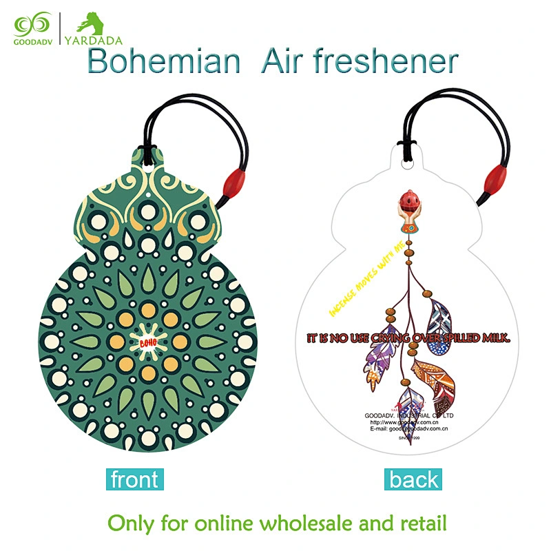 The green gourd shape hangs the air freshener, applies the handbag / wardrobe / bedroom / car, cheap sell popular.