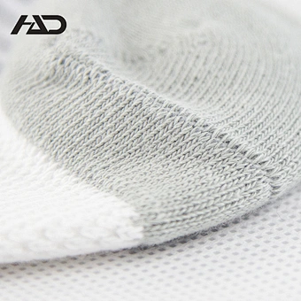 cotton free terry jacquard non slip sport socks