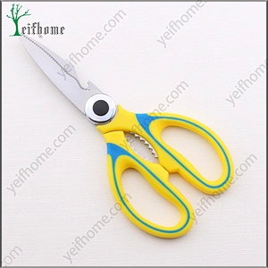 Best selling stainless steel scissors with soft TPR grip