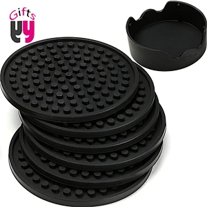 top quality silicone cup coaster for promotion