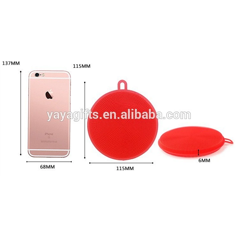 Hot sales better sponge silicone dish washing brush