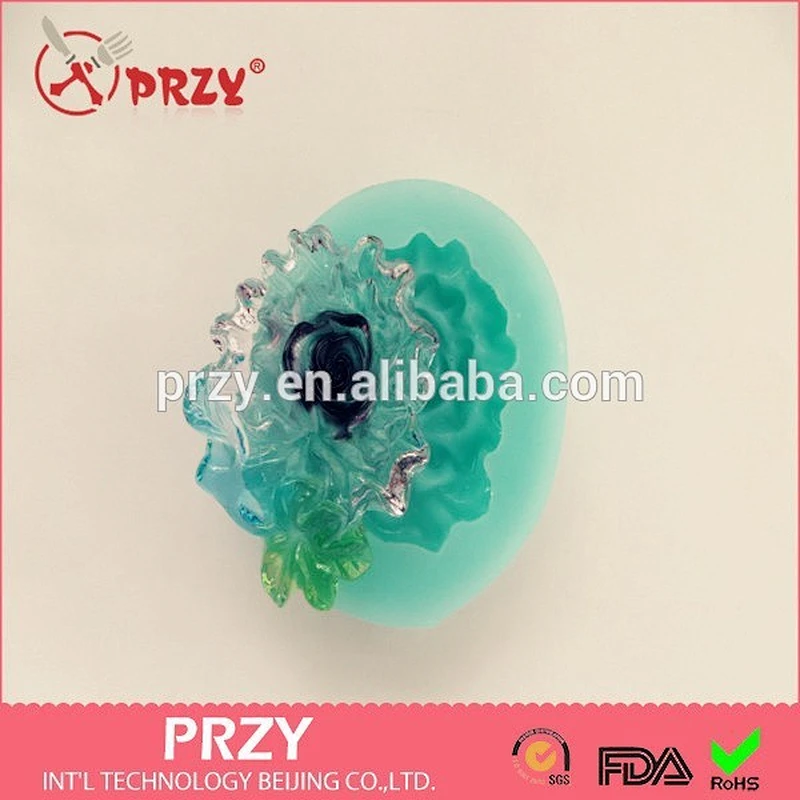 2015 Newest Top Selling Fondant Silicone Cake Mold,Resin Flower Cake Decorating Tools