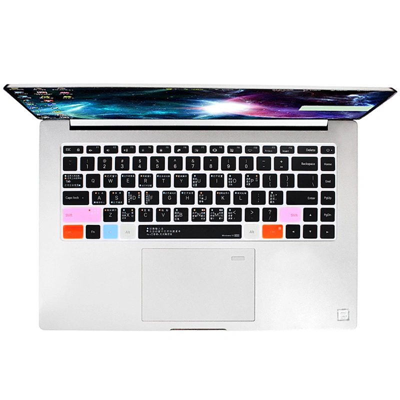 keyboard protector Colored Laptop Keyboard Skin Glow in The Dark keyboard cover for Xiao mi Pro 15.6 Notebook Win 10 Intel