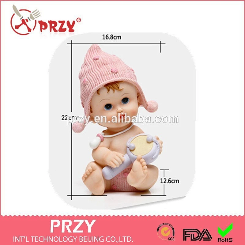 PRZY Cute baby silicone mold, wedding gift baby soap mold, baby decoration silicone mold