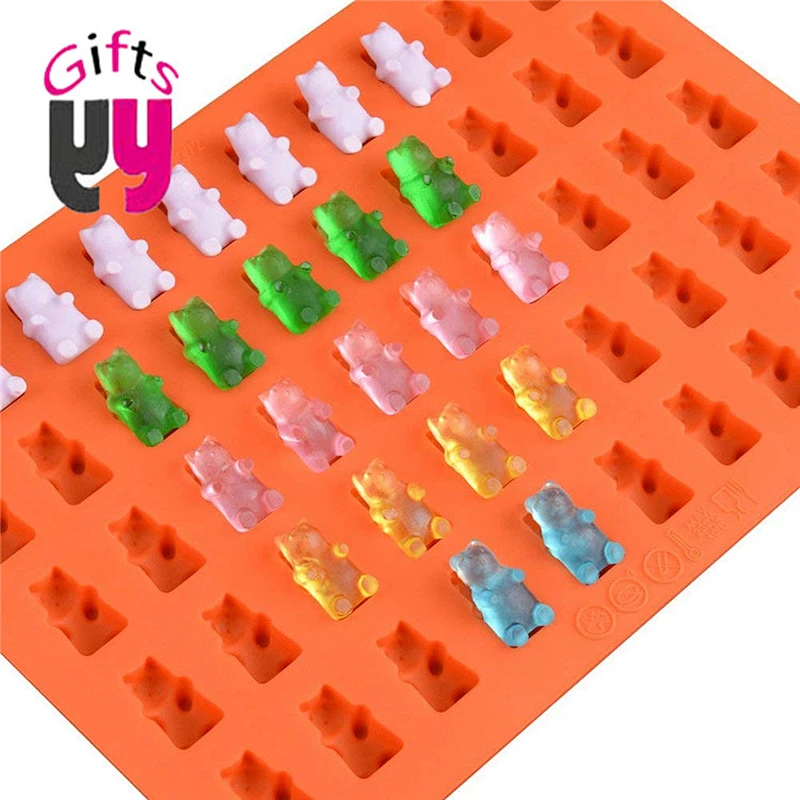 mini Cavity Silicone Cake Chocolate Candy Mould Heart Form Bake Tool DIY