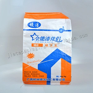 Customized pp woven wall putty powder packaging bag for cement, sand, fertilizer