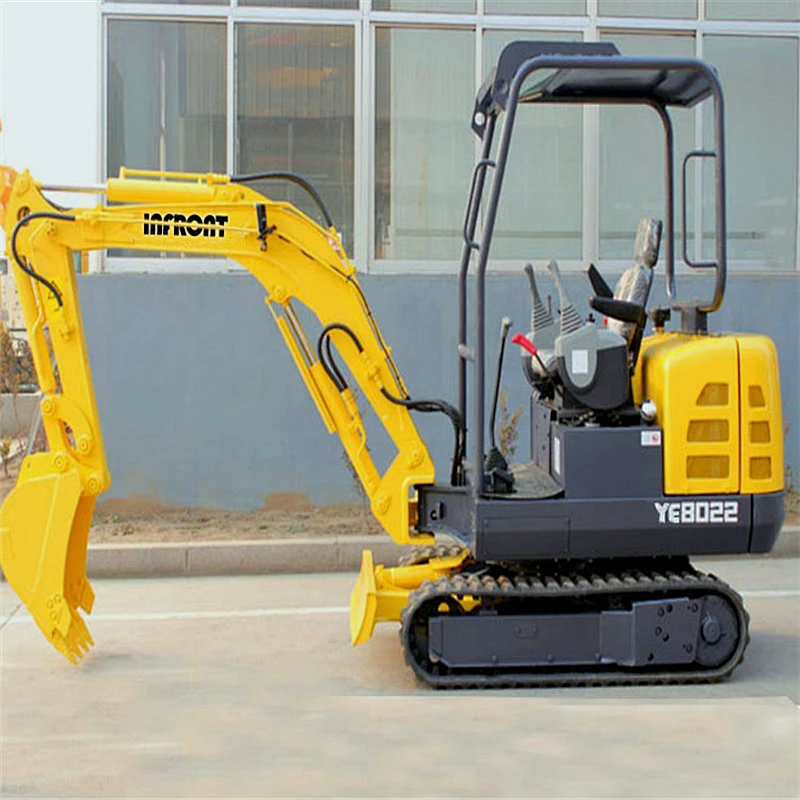 water cooling rubber tracked excavator with ceiling