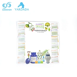 Magnetic Refrigerator Calendar/Fridge Magnet calendars/Promotional magnetic calendar