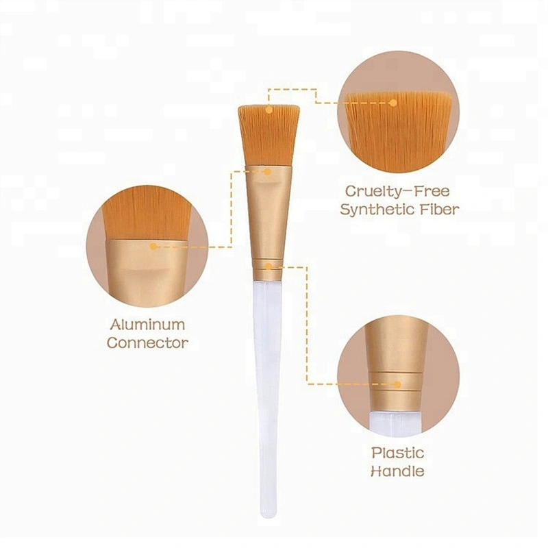 Single Private Label Hair Brush Maquiagem Foundation DIY Mask Makeup Brushes Custom
