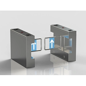 Supermarket pedestrian gates automatic swing barrier