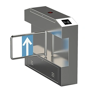 Intelligence Security Gym Entrance and Exit Electric Swing Barrier Turnstile Gate