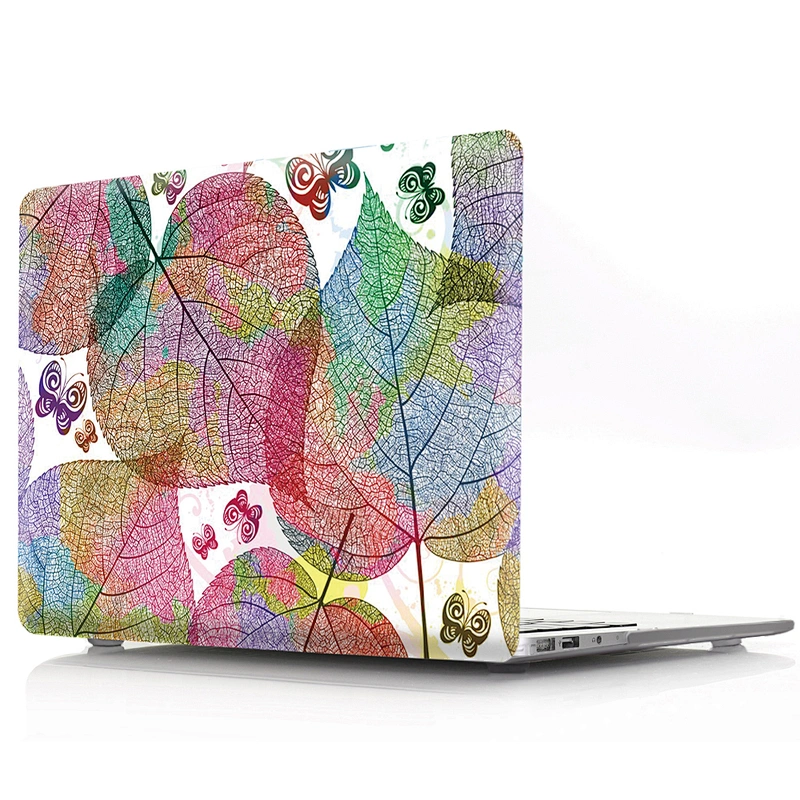 Leaf Design Eco-friendly Laptop Accessory PC Hard Case  For MacBook Air 13 Case a1932 case Newest 2018