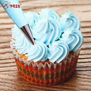 Silicone Reusable pastry bag Icing Nozzles Cake decorating tools silicone piping bag