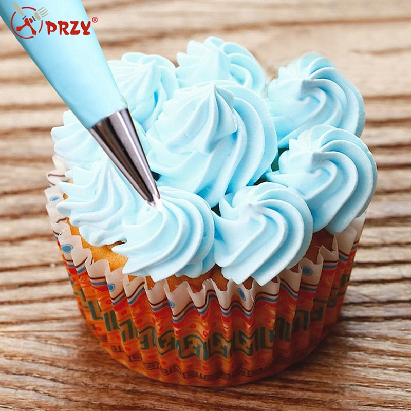 Silicone Reusable pastry bag Icing Nozzles Cake decorating tools silicone piping bag