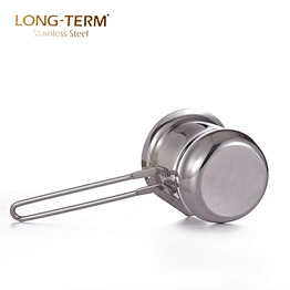 L102386 Personalized Stainless Steel Handle Induction Turkish Coffee Pot