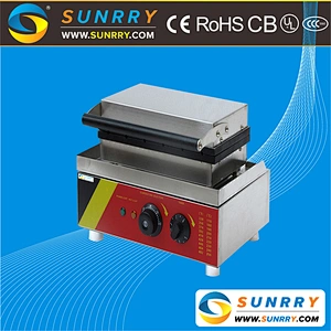 Stainless steel electric 4 pcs sandwich waffle baker and sandwich making machine