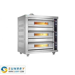 Commercial bakery gas deck oven gas stove with bakery oven