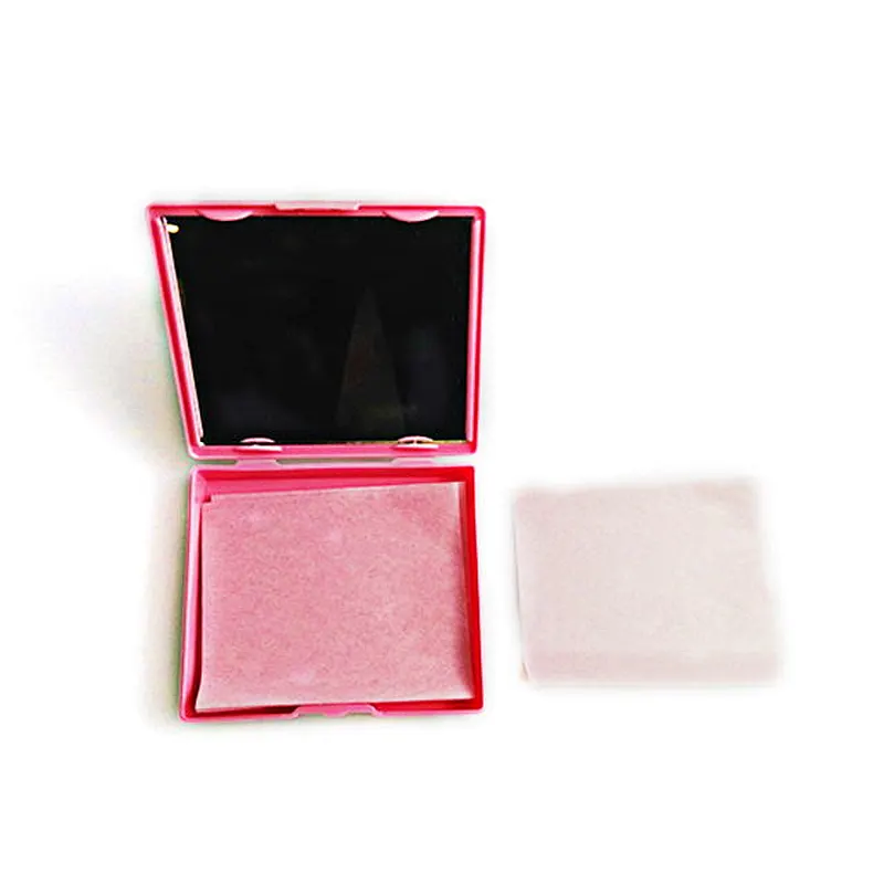 Cosmetic face makeup oil blotting paper