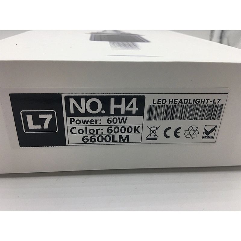 H4 H13 9004 9007 60w 6600lm 6000K high power car h4 led headlight bulbs