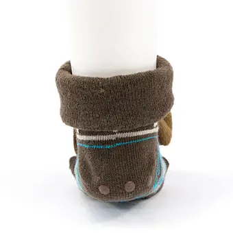 Autumn Winter wholesale kids manufacturers Newborn non slip floor lovely cartoon cat bear coral velvet Baby shoe Socks