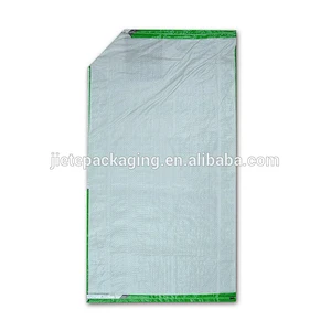 printed moisture proof pp woven cement packaging bag 50kg 25kg with valve port