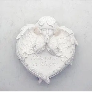 Wishing angel with wings Handmade Soap molds silicone candle Molds