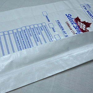 Moisture proof polypropylene pp woven feed packing bag for fish
