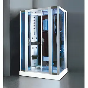 Rectangle Tub Brass Outdoor Steam Shower Room