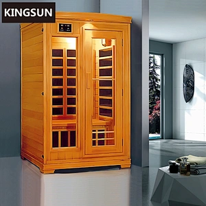 K-7118 1-2 People Capacity Solid Wood Portable Infrared Sauna