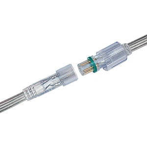 2pin 3pin 4 pin M16 led wire connector, 2 core male to female waterproof connector ip68 plastic cable connector