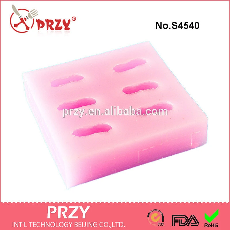 S4540 Peanut silicone mold chocolate ice lattice mold sugar Arts fondant cake decoration mold