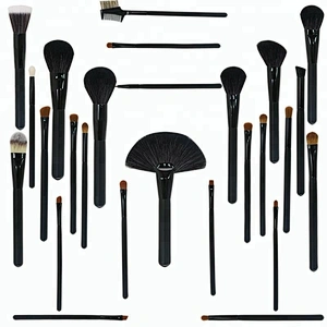 High quality makeup brush set 26 pcs brush make up set makeup professional brush set sample with cosmetic p bag