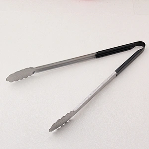 Healthy Stainless Steel Pp Silicone Scissor Tongs