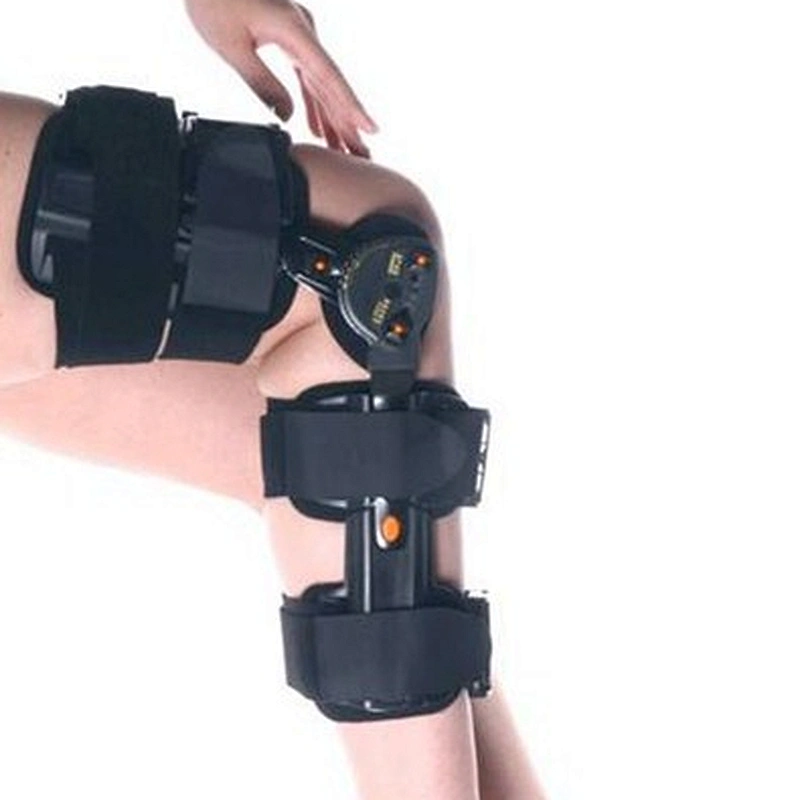 High Quality FDA CE approved adjustable Orthopedic Hinged Knee support ROM Post-OP knee brace