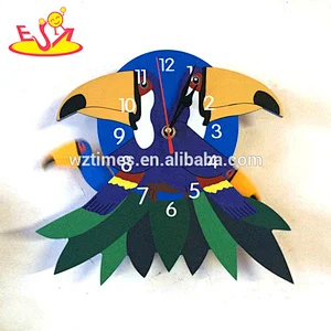 wholesale furniture baby bird wall clock souvenir as gifts kids birthday W14K026