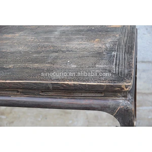 Chinese antique table dinning table set 6 chairs wholesale furniture china