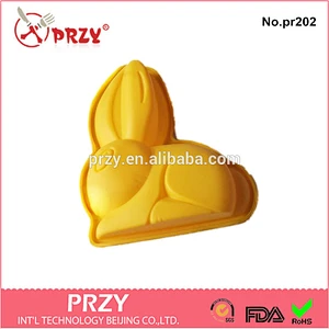 silicone rabbit cake molds , silicone pop cake mold