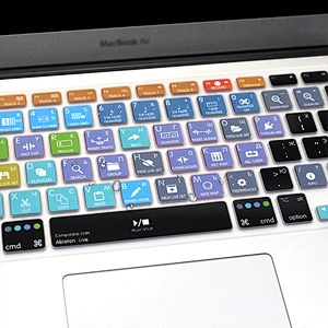Ultra Thin Other Laptop Accessories Ableton Live Shortcut Silicone DIY Keyboard Skin Cover For Mac Russian English Cover