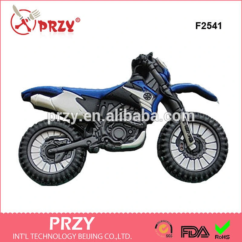 F2540 Different Designs motorcycle Silicone Fondant Mold For fondant Decoration