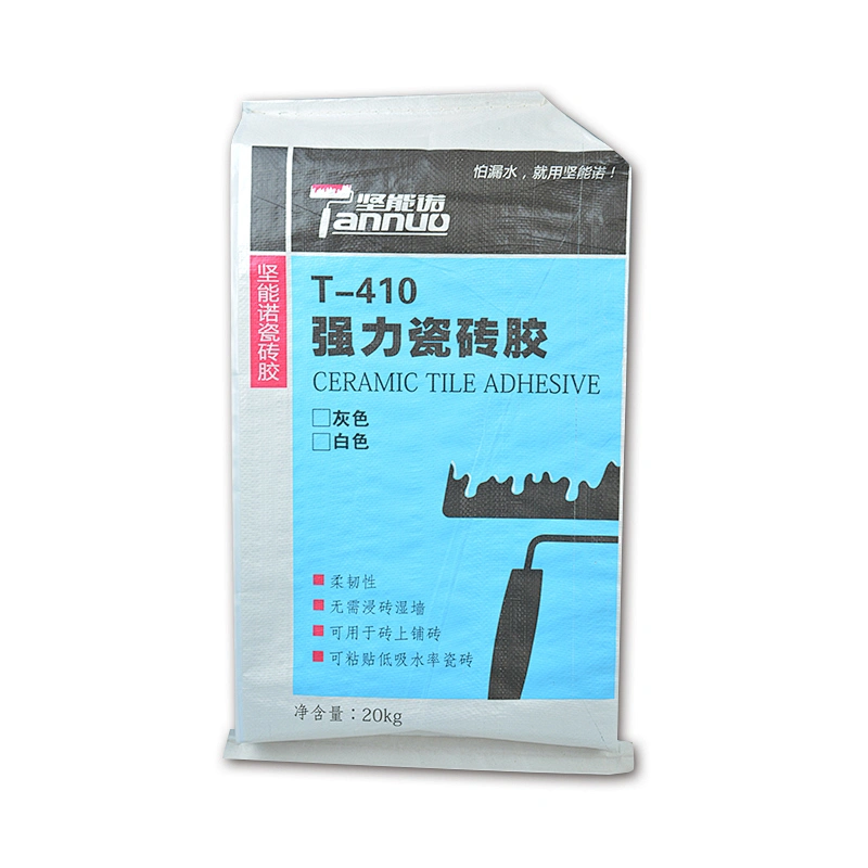pp woven bag for cement, adhesive, outer wall putty 20kg