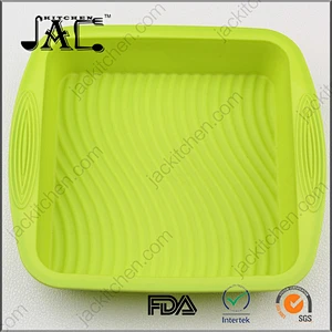 Hot Selling Durable Silicone Rectangular Cake Pan