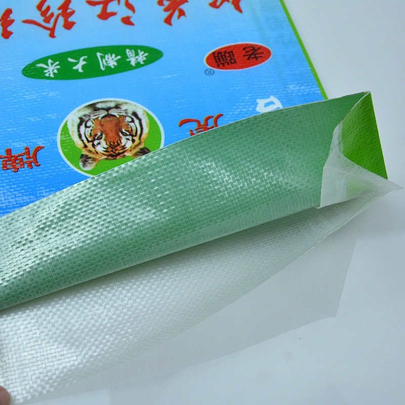 Laminated pp woven bag 10kg rice bag