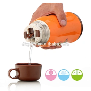 Wholesale Creative Cartoon Water Bottle Stainless Steel Vacuum Mug 600 ml Vacuum Flask with Strap for Children