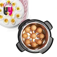 reassure food grade silicone egg cooking holder trays