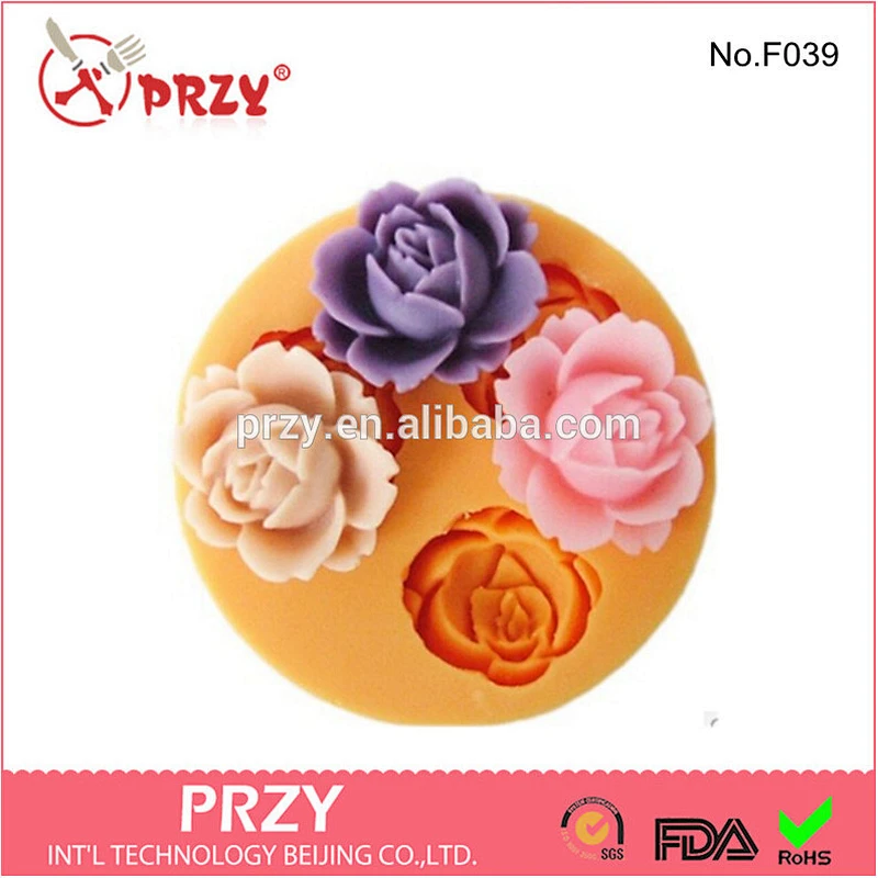 edible sugar flower cake decorations